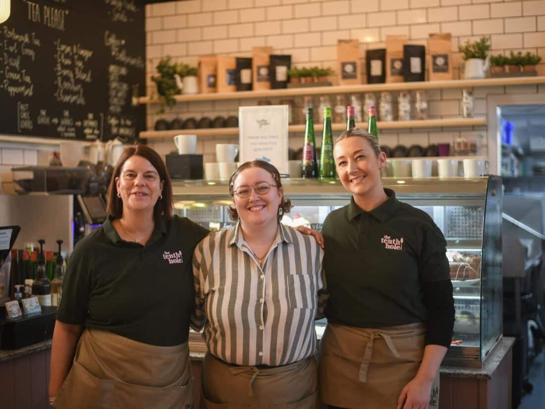 Happy staff